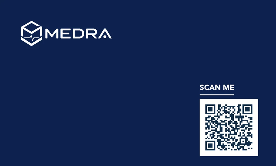 MEDRA Smart Patient Card — الظهر